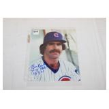 Bill Buckner autographed Photo w/ collector's club