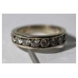 14kt white gold Diamond Band Ring