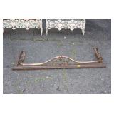 Antique 51' wide Copper Fire Fender