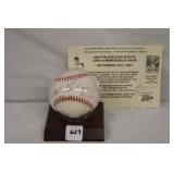 Dave Parker AL WSC 89 w/ event card in person
