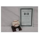 Don Sutton w/ certificate