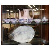 Large set of Polncianaware 22K-gold Vintage China