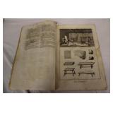 15.5' x 10.5' French Antique Book 'Parcheminier'