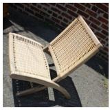 Mid Century Modern style Folding Chair