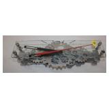 Well Works Clock with wheels