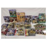 15pcs Baseball & Football Action Figures