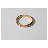 14K Vtg yellow gold wedding band