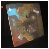 Unsigned  20th Century Abstract Textured Painting