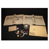 War Ration Book, WWII Newspaper, Misc.