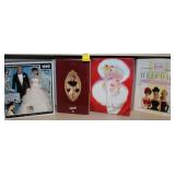3 pc Barbies+ 1 Welcome Collectors Club
