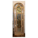 Ridgeway Grandfather Clock in curio cabinet