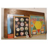 Antique Games, Chinese Checkers, lap board