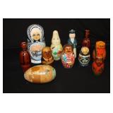 11pcs Russian Nesting Dolls, Noah's Ark, Sailor,