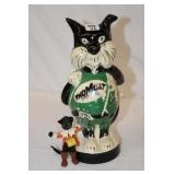 Felted puss & boots, Tom cat Bank