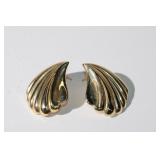 Vtg marked 585 (14K) yellow gold 1980's/90's