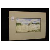 Helen Rippy Beach Scape 1980