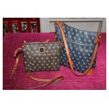 Unauthenticated 2 Dooney & Bourke Style Bags;