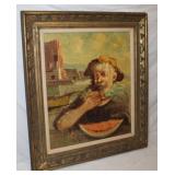 Giovanni Madonini ca 1968 Man Eating a