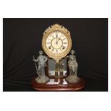 Skeleton Clock Ansonia Figural