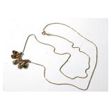 14kt yellow gold 23.5' Box Link Necklace with