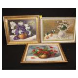 3pcs Oil on Canvas, Vera Eksarchow (2),