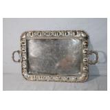 Sterling Silver 19.5in Tray Plateria 925 Mexico