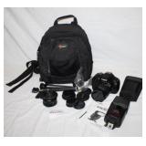 Canon EOS Rebel T5, w/ battern, Canon EFS