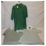 3pc Master's Collection Golf Shirts size Large