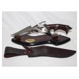 Gil Hibben Knife 'Dragon Lord' 14in Long w/ Stand