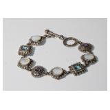Beautiful Thailand 925 gemstone bracelet,