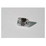 Certified  Diamond emerald cut