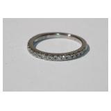 950 Platinum and Diamond Band Ring that