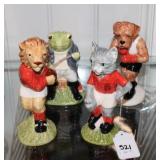 4pc Royal Doulton Beswick Sporting Character