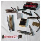 Men's Lot consisting of 9 knives, 3 old timers,