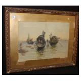 19th Century Watercolor by Mariano De Franceschi