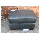 Kathy Ireland Home Leather Ottoman