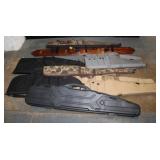 A Large lot of Gun socks, Cariers, parts, etc.