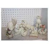 Lenox: 7 kitten/cat pieces