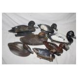 7pc Various Working Plastic Decoys