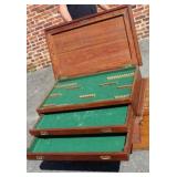 Oak Ships Antique Flatware Box 9'x 36' x 22'