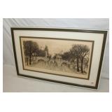 Signed & Numbered Etching 26/150 'Le Point