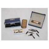 Cartier Perfume bottle, match safe, etc
