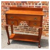 Antique Mahogany Server