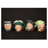 4 Royal Doulton Character Jugs; 'Rip Van Winkle'