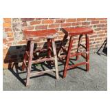Pair chinese Bar Stools 30'