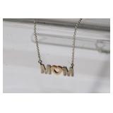 18kt - .925 Tiffany Signed Pendant and Chain
