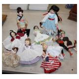 Small Doll Collection; some Madame Alexanders,