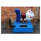 Vintage Coin Operated 'Fish' Child's Ride