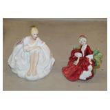 Royal Doulton Figurines; 'Joanne' & 'Lydia'