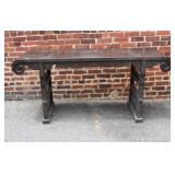 Antique Black Lacquer Chinese Table